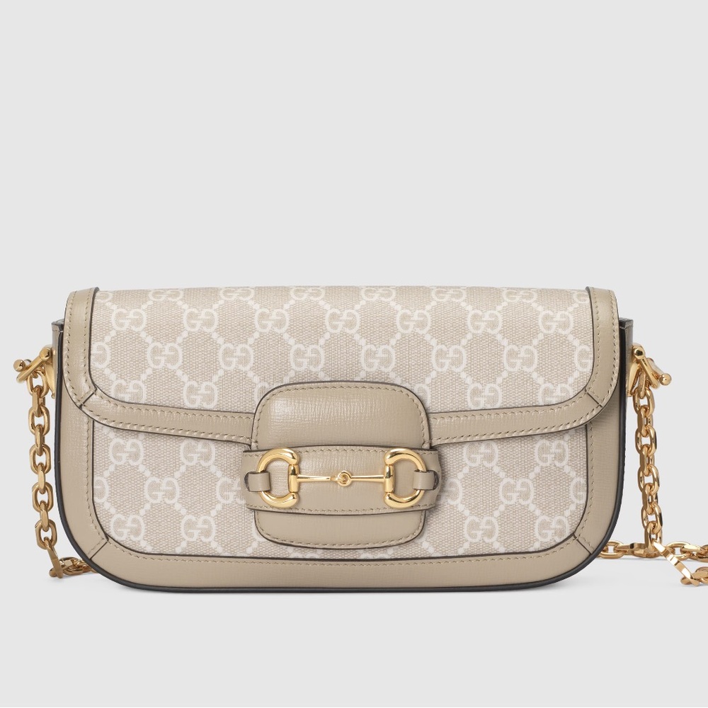 GUCCI HORSEBIT 1955 SHOULDER BAG. Barely used